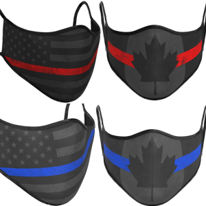 Firefighter Thin Red Line Reusable Masks