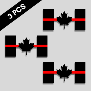 Thin Red Line Canada UV Sticker