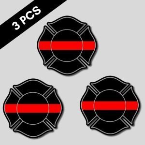 Maltese cross; Firefighter Thin Red Line